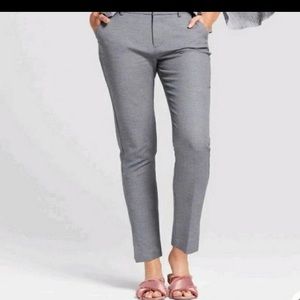 A new day straight leg ankle dress pants grey size 8